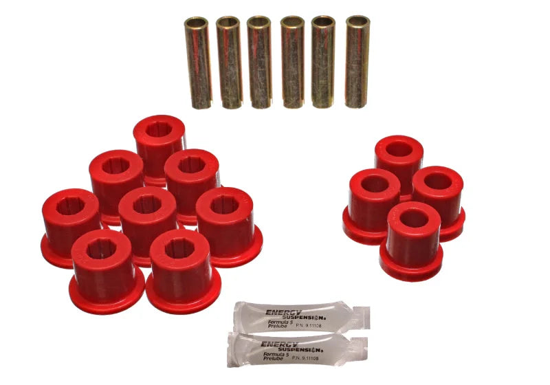 Energy Suspension Gm 2 & 4 X Rr Sprg Bush - Red - Main Product View