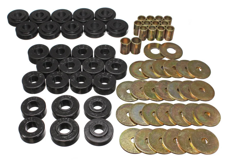 Energy Suspension Gm Body Mount Set - Black - Main Product View