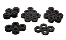 Load image into Gallery viewer, Energy Suspension Gm Body Mount Set - Black - Side View