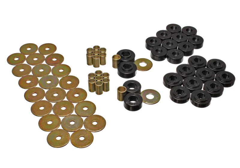 Energy Suspension Gm Body Mount Set - Black - Main Product View