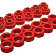 Load image into Gallery viewer, Energy Suspension Gm Body Mount Set - Red - Main Product View