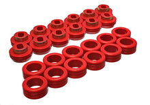 Load image into Gallery viewer, Energy Suspension Gm Body Mount Set - Red - Main Product View