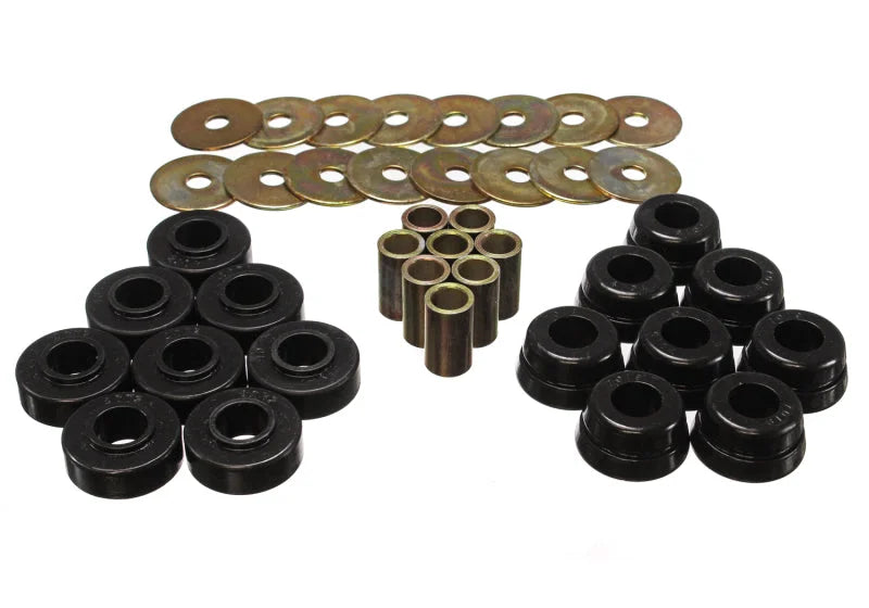 Energy Suspension Gm Body Mount Set W/Hardware - Black - Main Product View