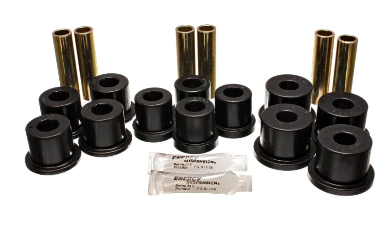 Energy Suspension Gm C20/C30 Sprg & Shackle Set - Black - Main Product View