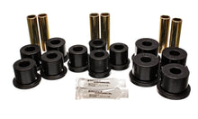 Load image into Gallery viewer, Energy Suspension Gm C20/C30 Sprg &amp; Shackle Set - Black - Main Product View