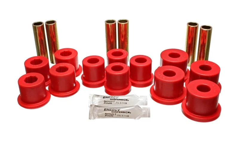 Energy Suspension Gm C20/C30 Sprg & Shackle Set - Red - Side View