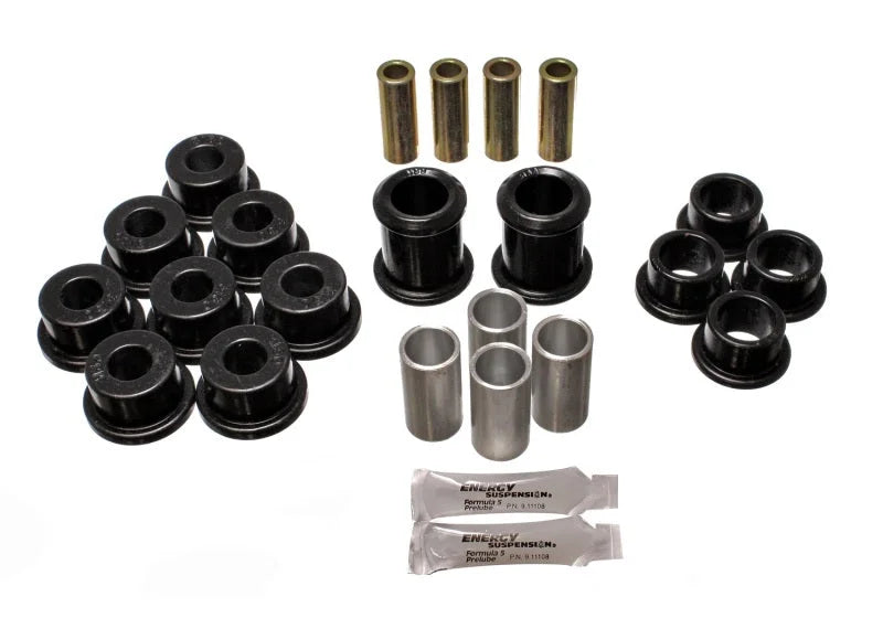 Energy Suspension Gm Cntrl Arm Bushing Set - Black - Side View