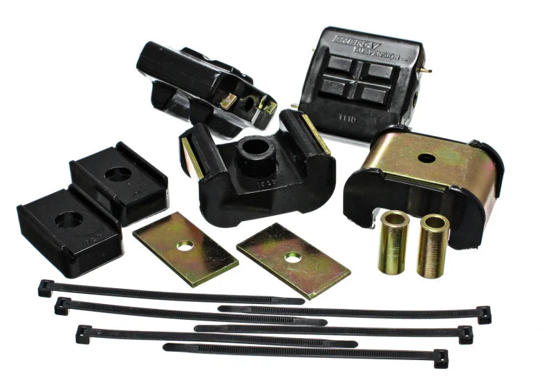 Energy Suspension Gm Complete Engine & Trans Mnt - Black - Main Product View