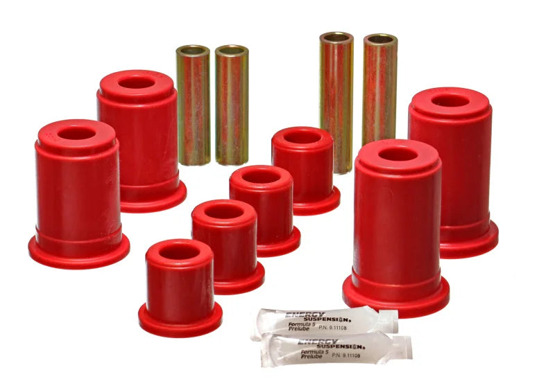 Energy Suspension Gm Front Control Arm Set - Red - Main Product View