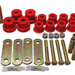 Load image into Gallery viewer, Energy Suspension Gm Heavy Duty Shackle Set - Red - Main Product View