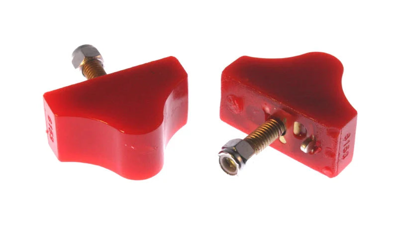 Energy Suspension Gm Lwr B Stop Single Hump Set - Red - Main Product View