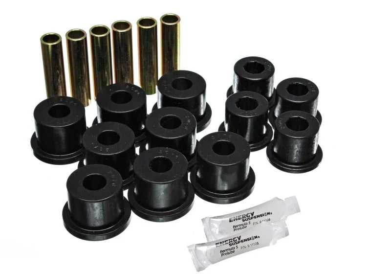 Energy Suspension Gm Rr Sprg & Shackle - Black - Main Product View