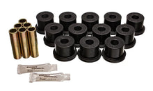 Load image into Gallery viewer, Energy Suspension Gm Rr Sprg &amp; Shackle - Black - Side View