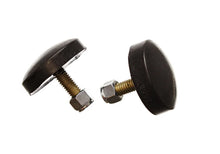 Load image into Gallery viewer, Energy Suspension Low Profile Black Bump Stop Set 11/16 inch Tall / 2 inch dia. (2 per set) - Main Product View