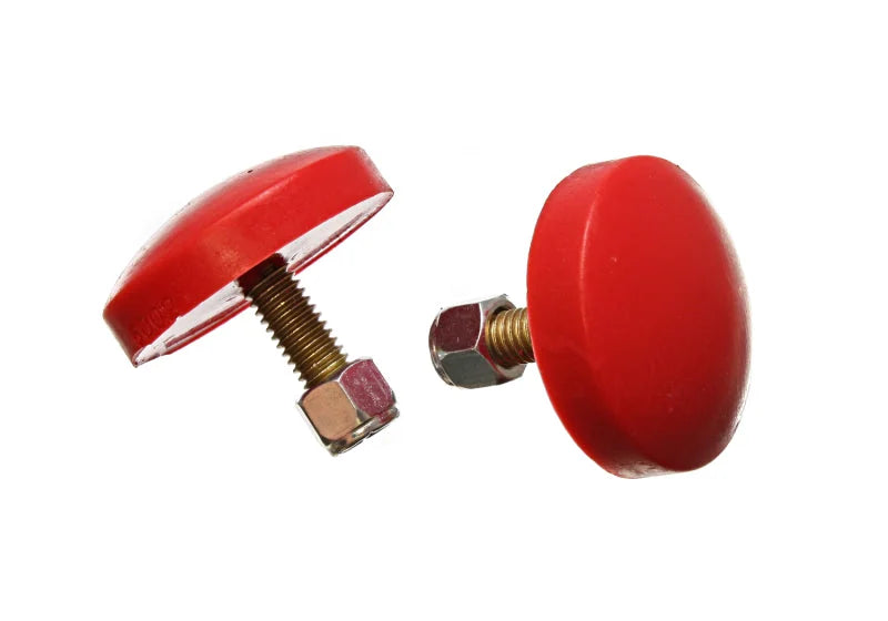 Energy Suspension Low Profile Red Bump Stop Set 11/16 inch Tall / 2 inch dia. (2 per set) - Main Product View