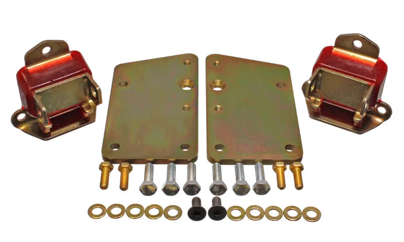 Energy Suspension Ls Conversion Mtr Mount Set  - Red - Main Product View
