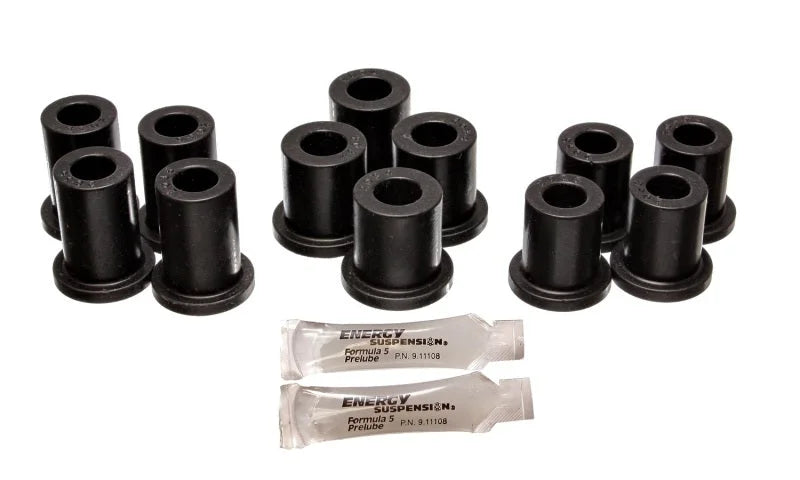 Energy Suspension Mit Trk Rr Sprg Bush O.E.M. - Black - Side View
