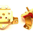 Load image into Gallery viewer, Energy Suspension Must. Mtr. Mnt Set - Red - Back View