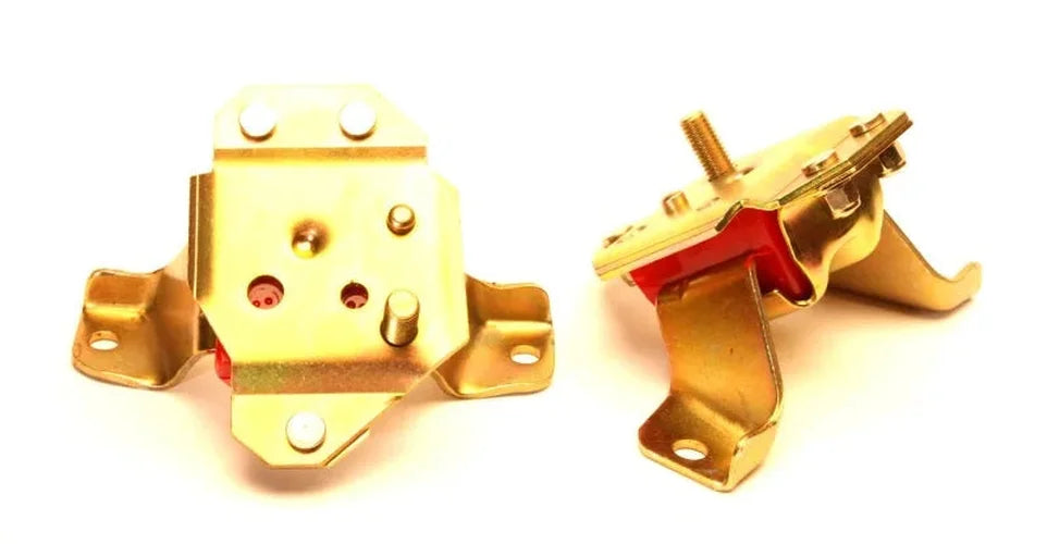 Energy Suspension Must. Mtr. Mnt Set - Red - Back View