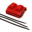 Load image into Gallery viewer, Energy Suspension Mtr Mount Clamshell Insert - Red - Main Product View