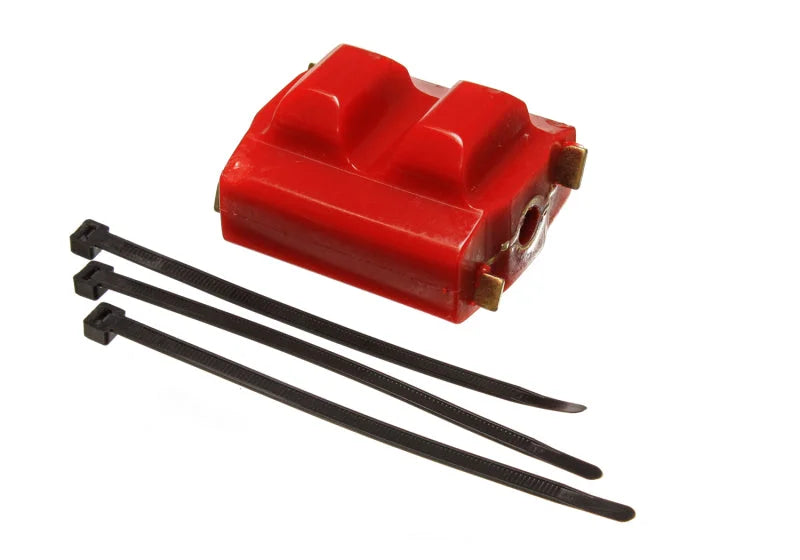 Energy Suspension Mtr Mount Clamshell Insert - Red - Main Product View