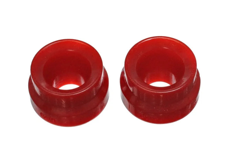 Energy Suspension Mustang Front Bump Stop - Red - Side View