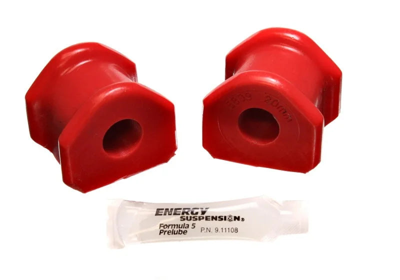 Energy Suspension Neon Frt. S.B. 20Mm - Red - Side View