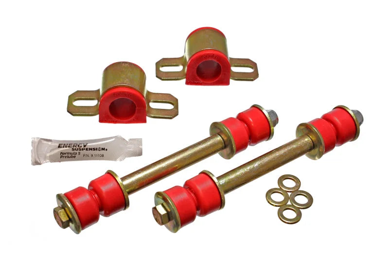 Energy Suspension Nis Swaybar Bush Set - Red - Main Product View