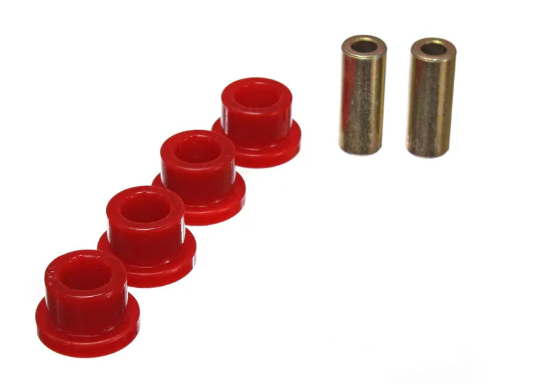 Energy Suspension OD 1.37 in, ID .875 in (Bushing Dims) Red Universal Link - Flange Type Bushiings - Main Product View