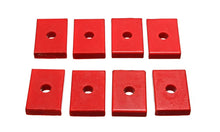 Load image into Gallery viewer, Energy Suspension Pad - Firm - 2-7/16in L x 1-5/8in W x 15/32in ID x 1/2in H - Red - Main Product View