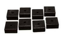 Load image into Gallery viewer, Energy Suspension Pad - Soft - 2-1/16in SQ x 3/8in ID x 15/16in H - Black - Main Product View