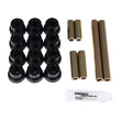 Load image into Gallery viewer, Energy Suspension Powersport Front Control Arm Bushing Set - Black - Back View