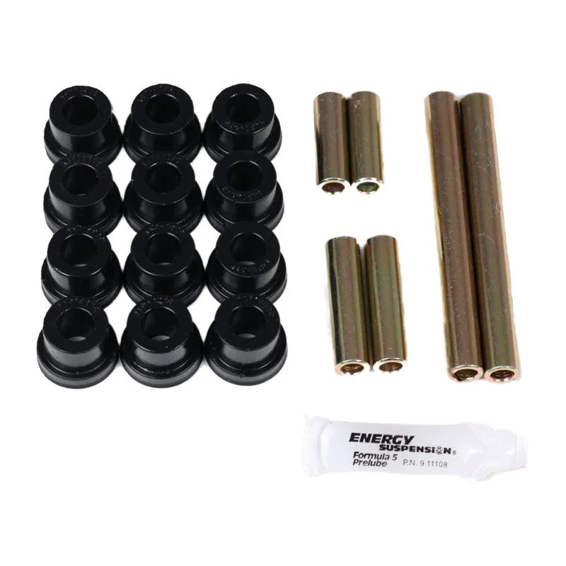 Energy Suspension Powersport Front Control Arm Bushing Set - Black - Back View