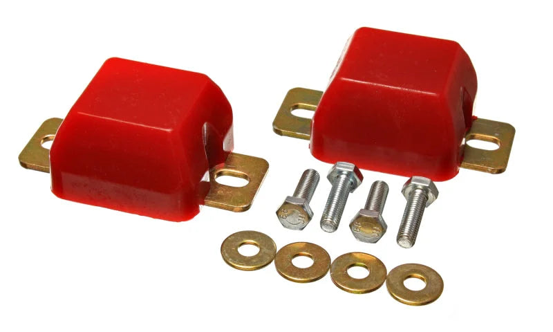 Energy Suspension Rear Axle Bump Stop Set - Red - Main Product View