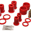 Load image into Gallery viewer, Energy Suspension Rear Cntrl Arm W/Thrust Washrs - Red - Side View