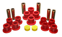 Load image into Gallery viewer, Energy Suspension Rear Leaf Spring Bushing Set - Red - Main Product View