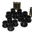 Load image into Gallery viewer, Energy Suspension Rear Leaf Spring Bushings - Black - Main Product View