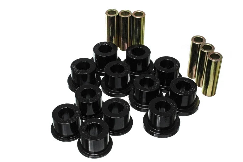 Energy Suspension Rear Leaf Spring Bushings - Black - Main Product View