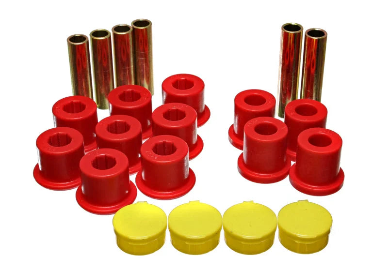 Energy Suspension Rear Leaf Spring Set - Red - Main Product View
