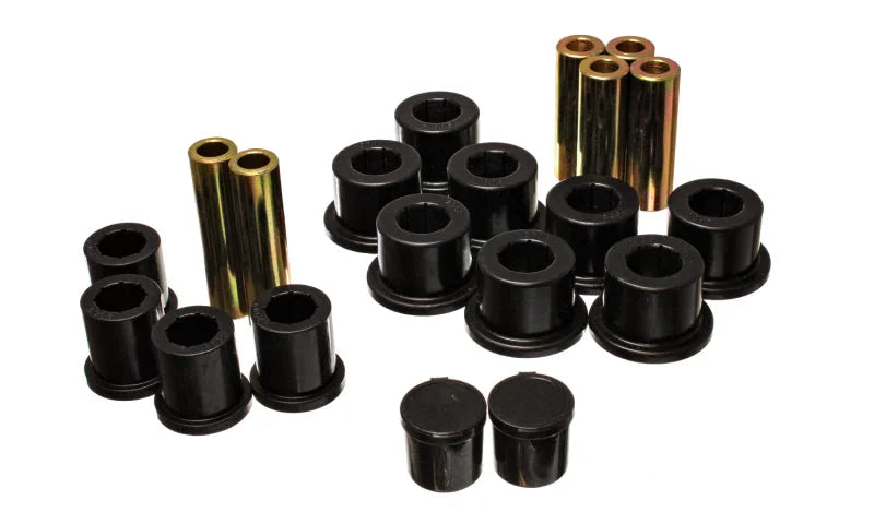 Energy Suspension Rear Spring Bushing Set - Black - Main Product View