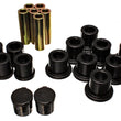 Load image into Gallery viewer, Energy Suspension Rear Spring Bushing Set - Black - Main Product View