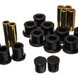 Load image into Gallery viewer, Energy Suspension Rear Spring Bushing Set - Black - Main Product View