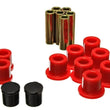 Load image into Gallery viewer, Energy Suspension Rear Spring Bushing Set - Red - Side View