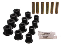 Load image into Gallery viewer, Energy Suspension Rear Spring Bushings - Black - Main Product View