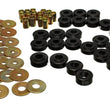 Load image into Gallery viewer, Energy Suspension Rr Spring Frame Shackle Kit - Black - Main Product View