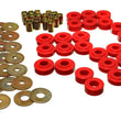 Load image into Gallery viewer, Energy Suspension Rr Spring Frame Shackle Kit - Red - Main Product View