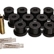 Load image into Gallery viewer, Energy Suspension Gm Rr Sprg &amp; Shackle - Black - Side View
