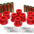 Load image into Gallery viewer, Energy Suspension 87-92 Toyota Supra Red Front Control Arm Bushing Set - Side View