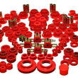 Load image into Gallery viewer, Energy Suspension 97-06 Jeep Wrangler TJ Red Hyper-Flex Master Bushing Set