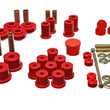 Load image into Gallery viewer, Energy Suspension 67-73 Ford Mustang Red Hyper-flex Master Bushing Set - Main Product View
